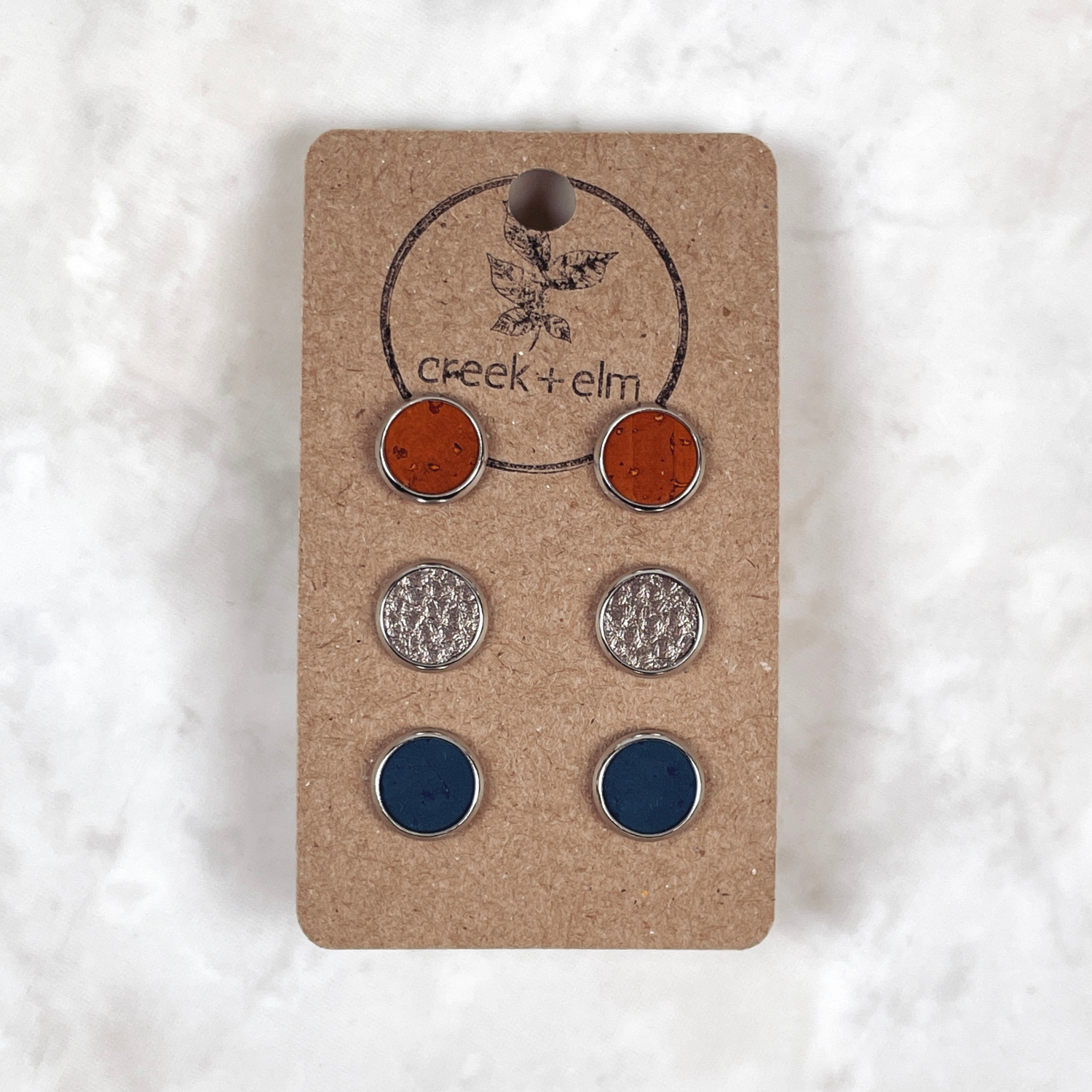 Creek+Elm Signature Stud Set- Autumn