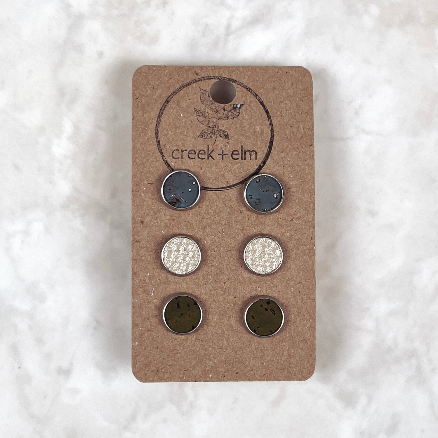 Creek+Elm Signature Stud Set- Winter