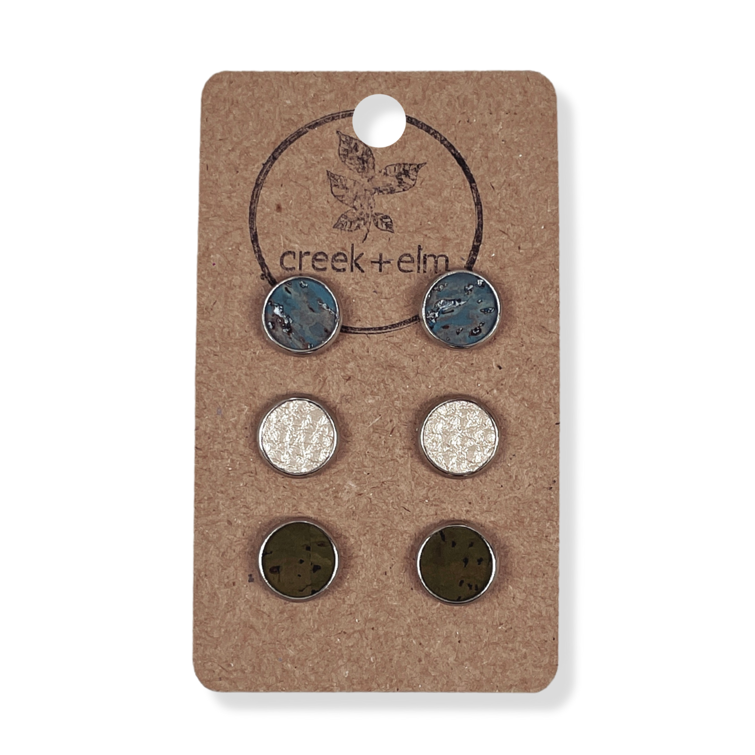 Creek+Elm Signature Stud Set- Winter