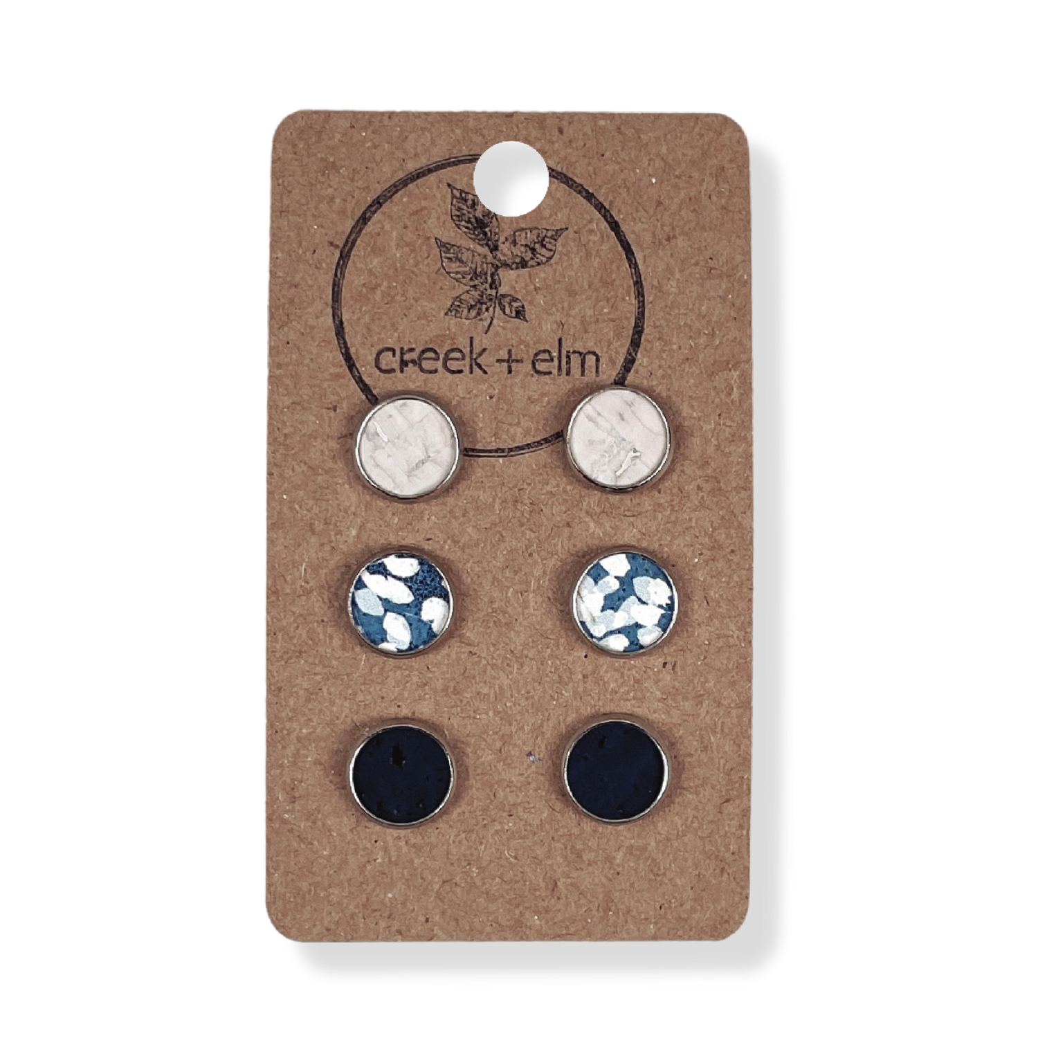 Creek+Elm Signature Stud Set- Spartans