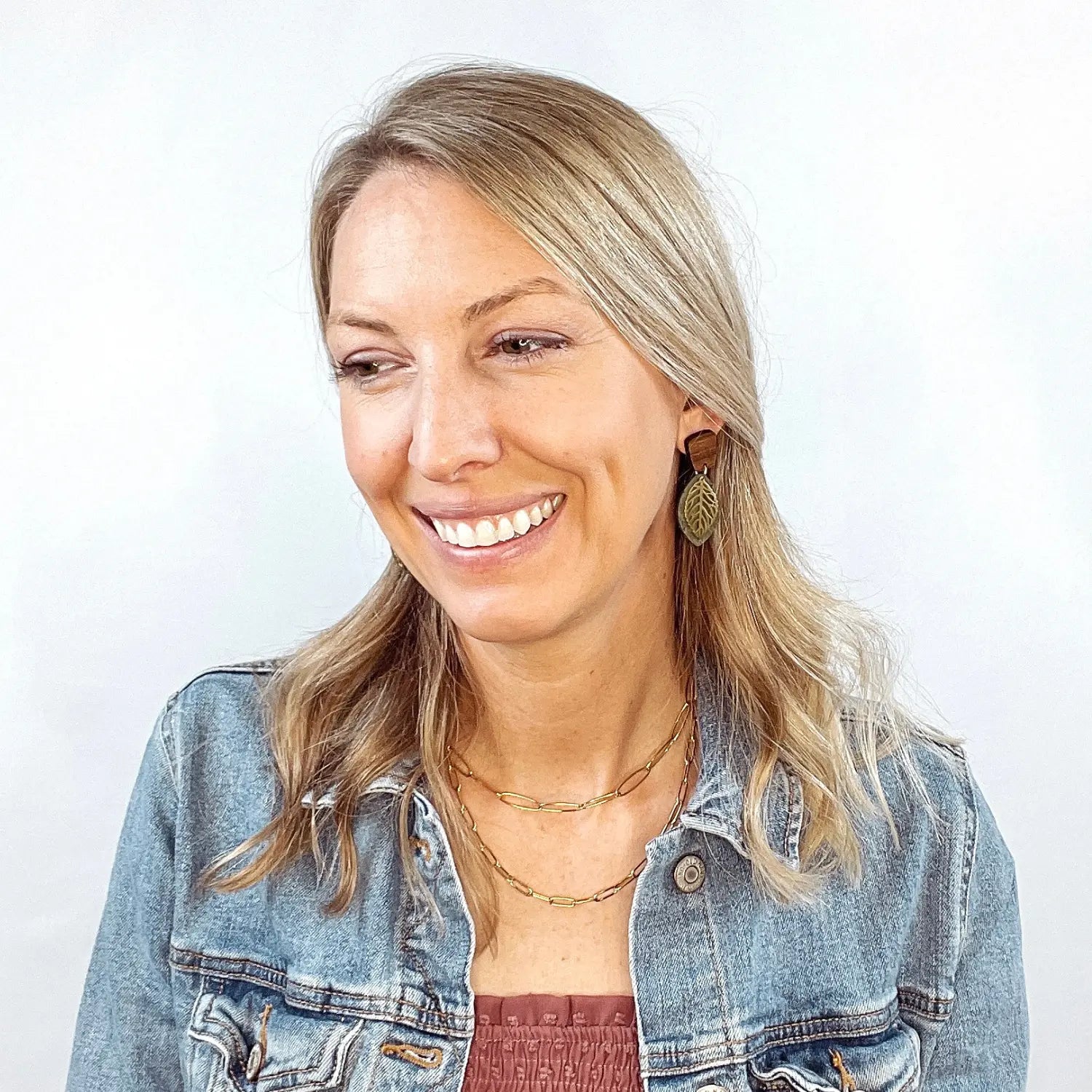 Oval Paperclip Chain Necklace- 18K Gold Creek + Elm