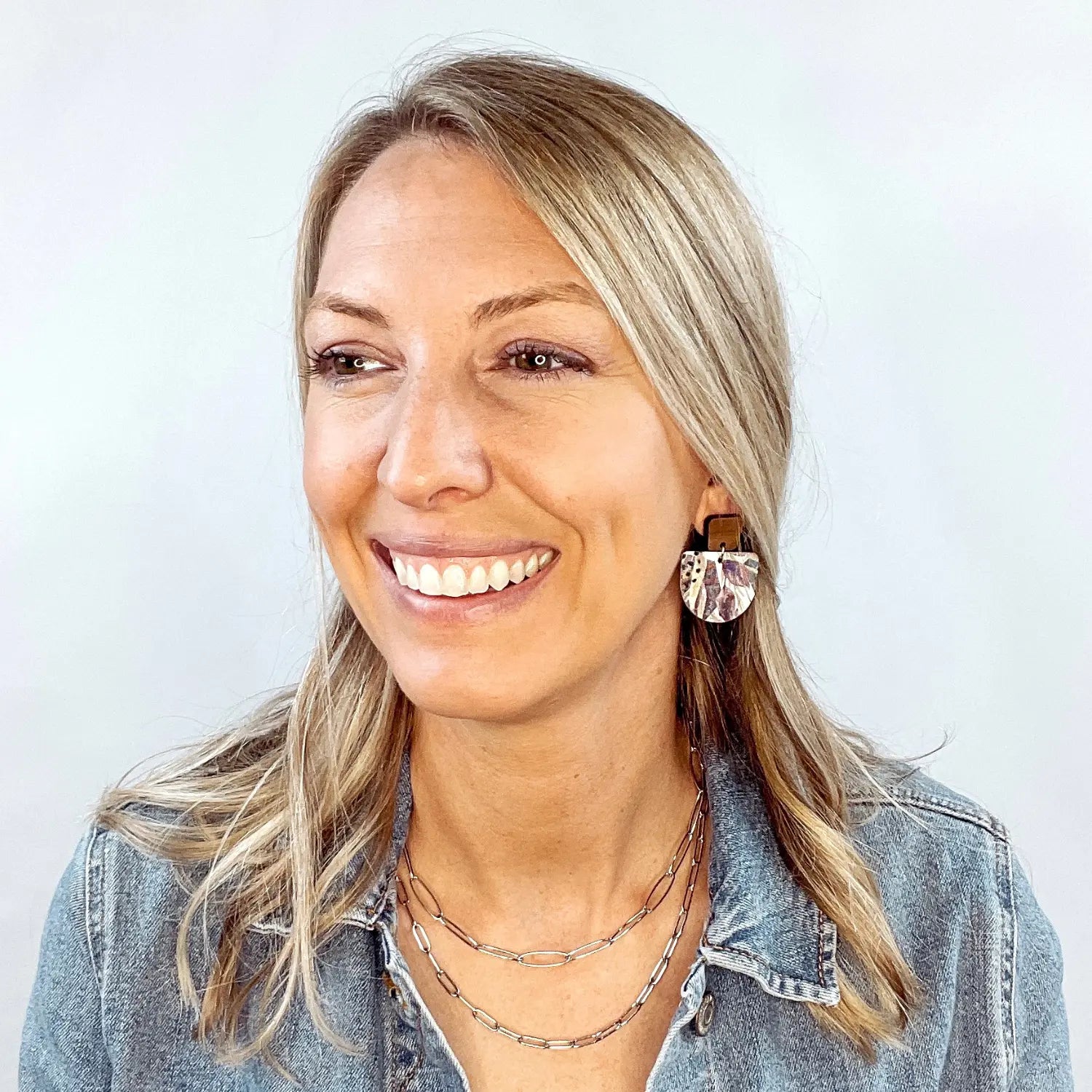 Paperclip Chain Necklace- Silver Creek + Elm