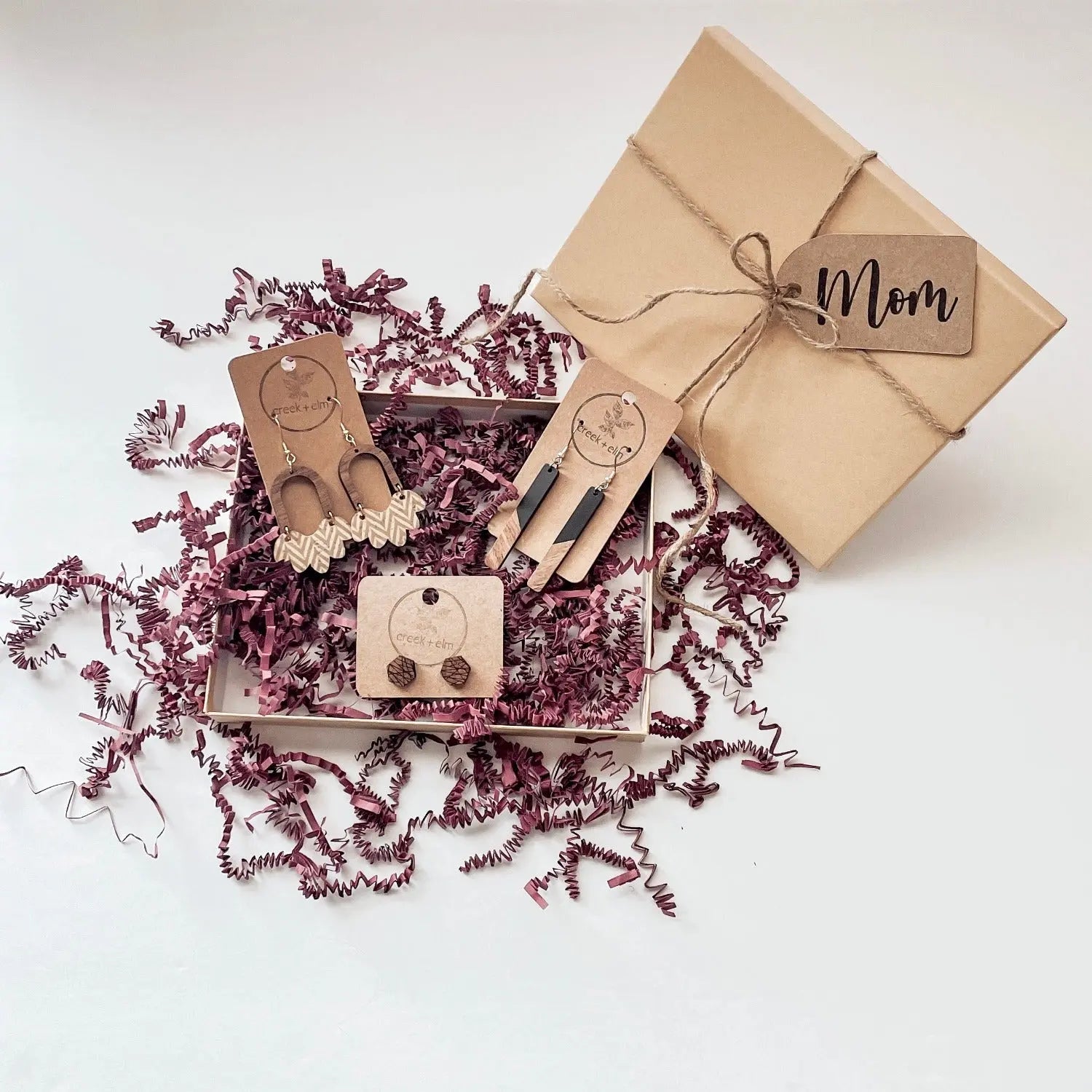 Gift Wrapping Creek + Elm