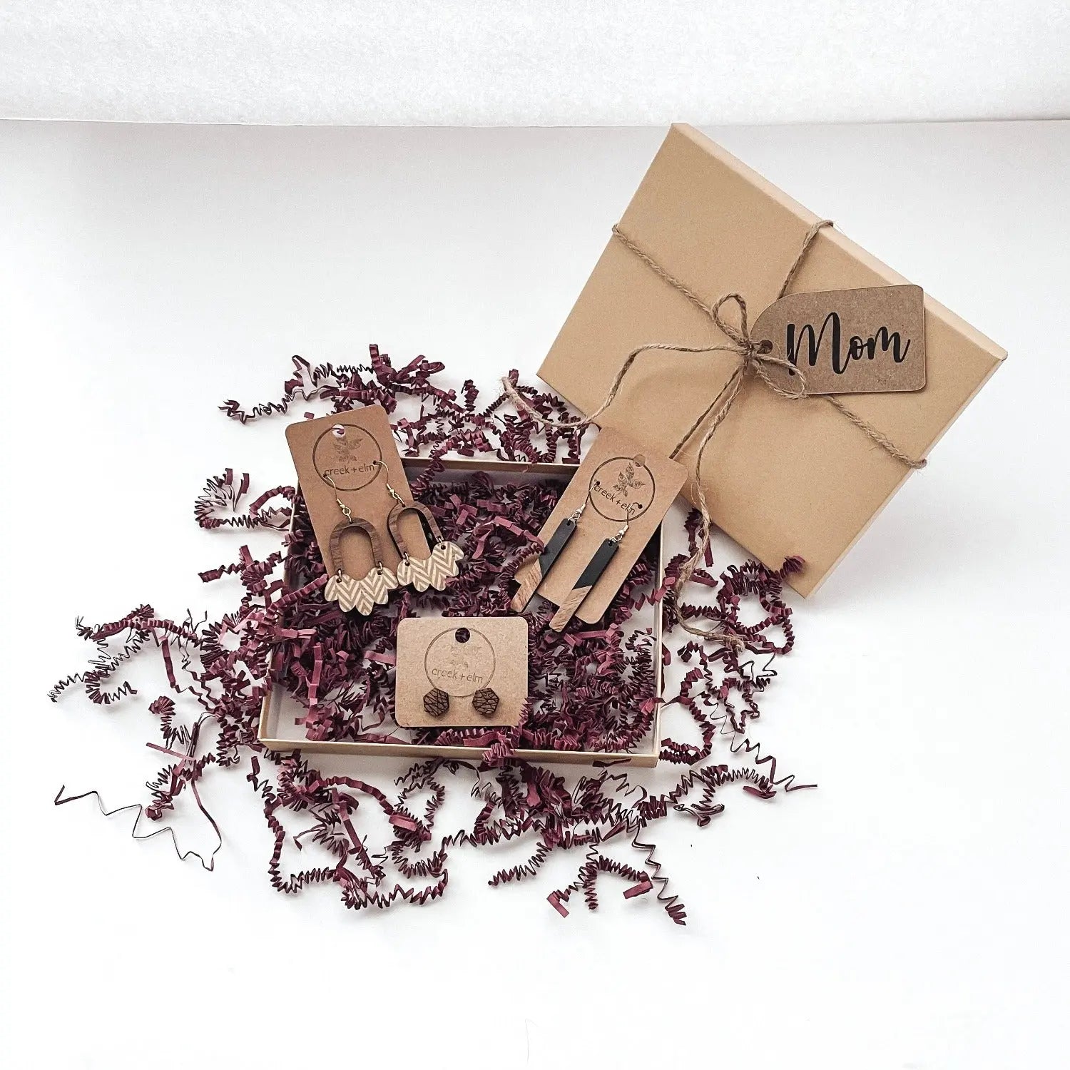 Gift Wrapping Creek + Elm