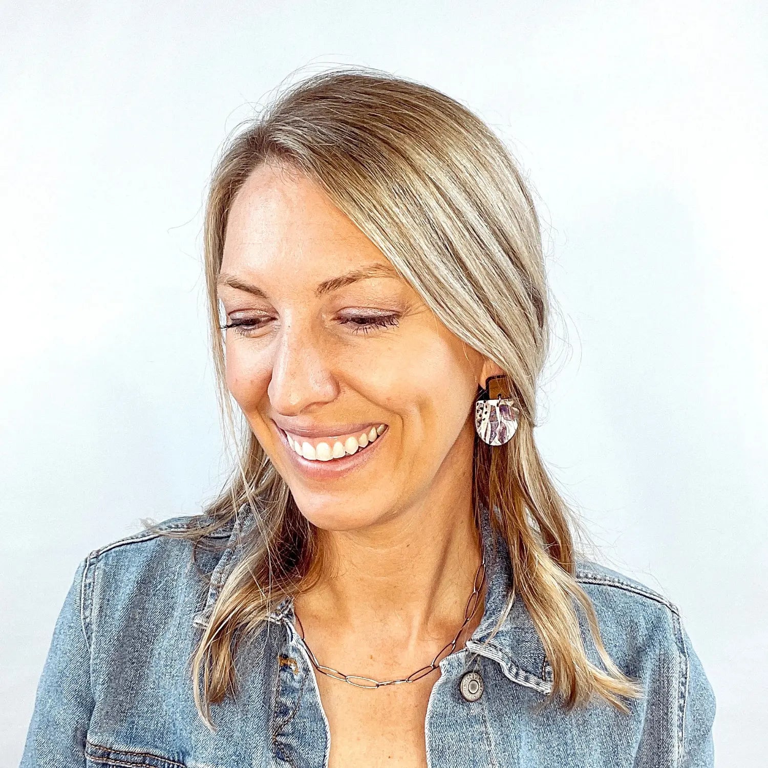 Oval Paperclip Chain Necklace- Silver Creek + Elm