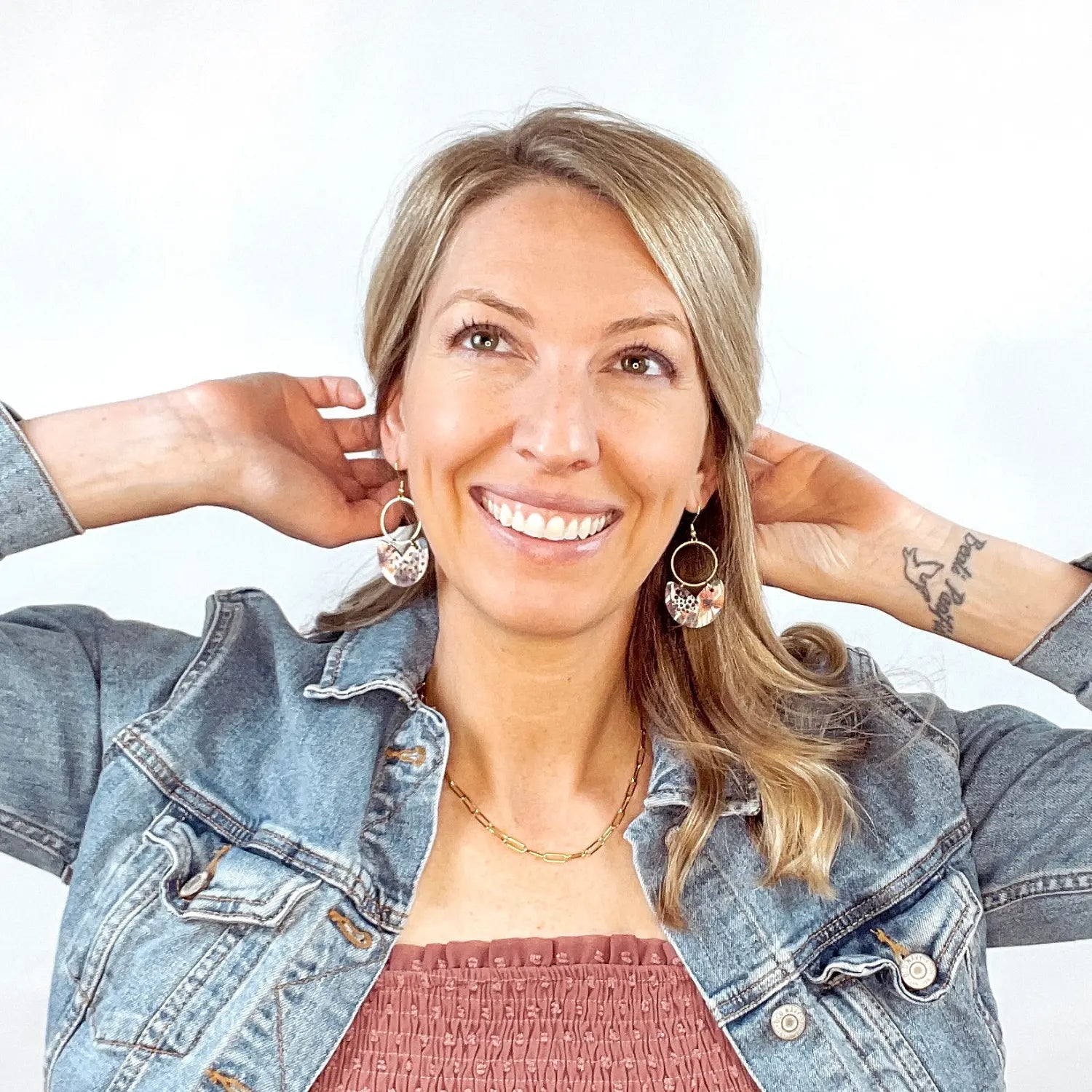 Paperclip Chain Necklace- 18K Gold Creek + Elm