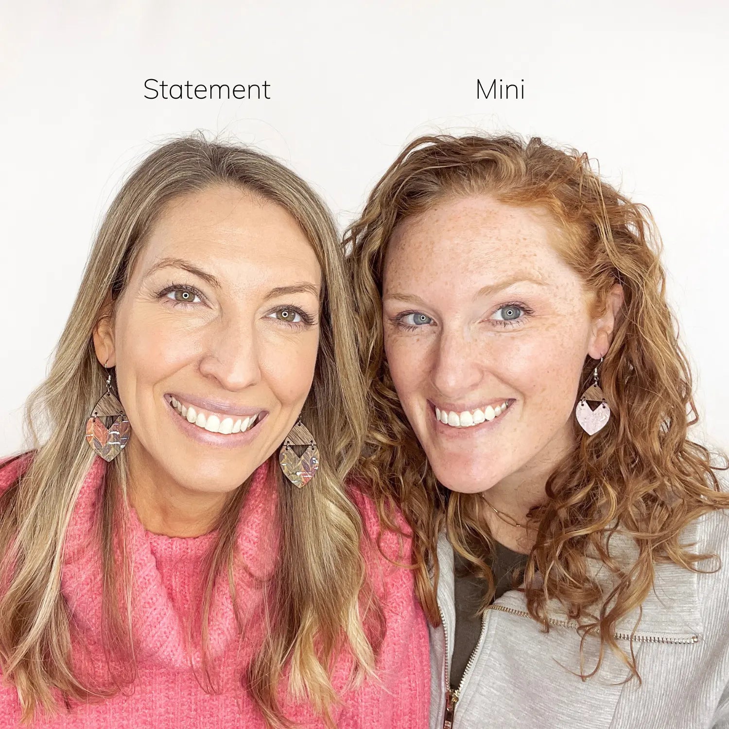 Scarlett Cork + Wood Earrings Creek + Elm