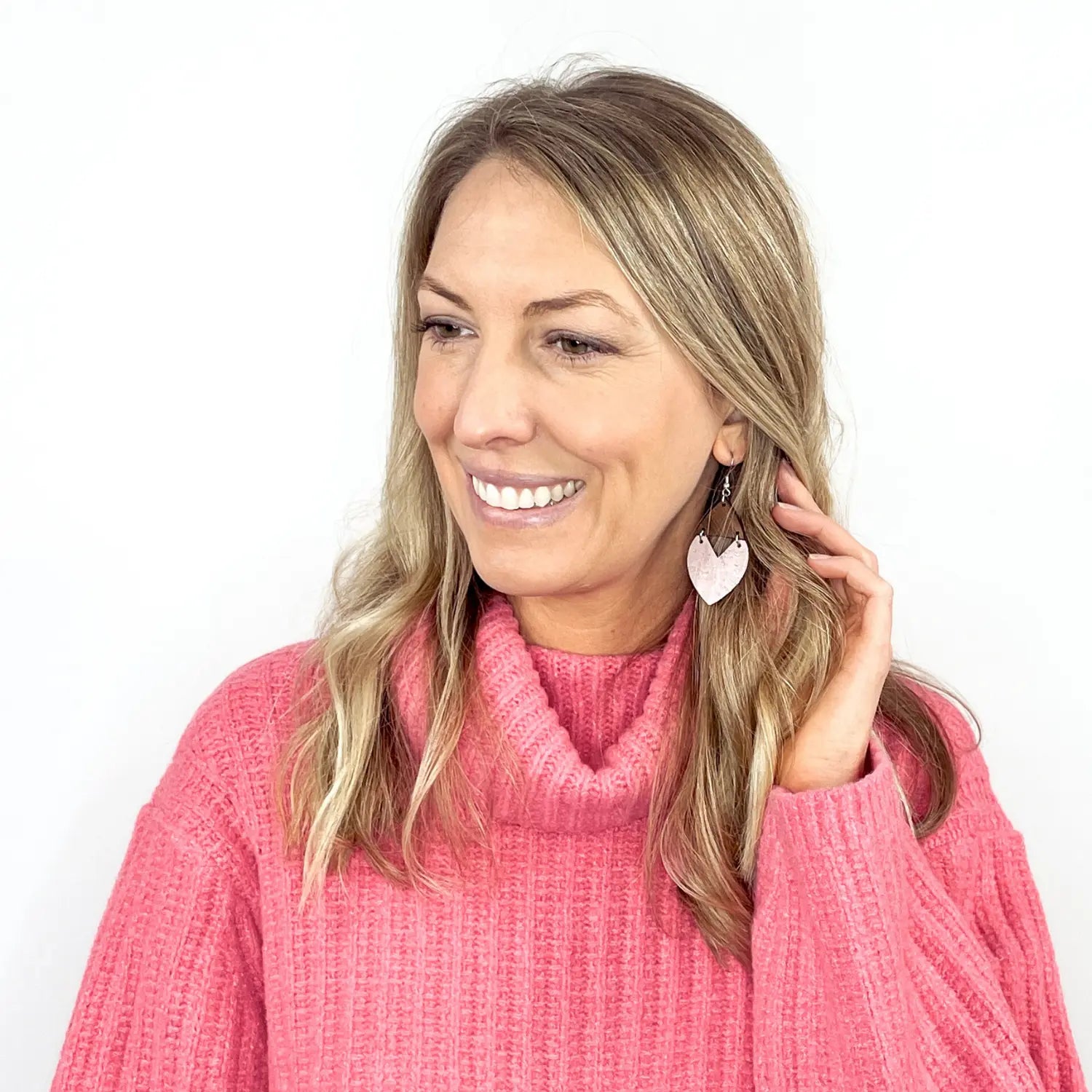 Scarlett Cork + Wood Earrings Creek + Elm