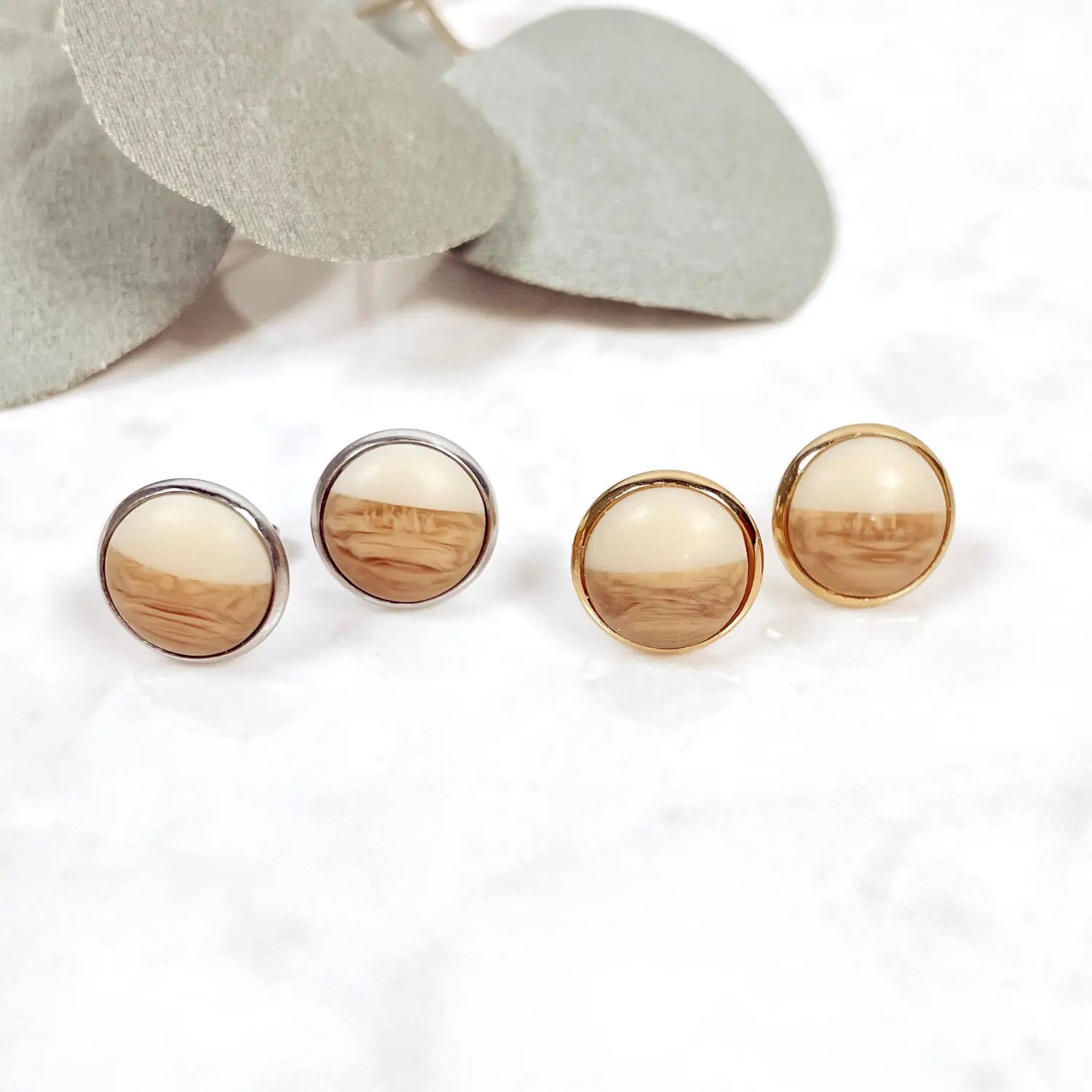 Taylor Stud Earrings-Cream Creek + Elm