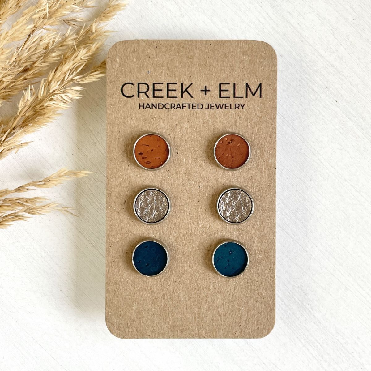 Creek+Elm Signature Stud Set- Golden Hour