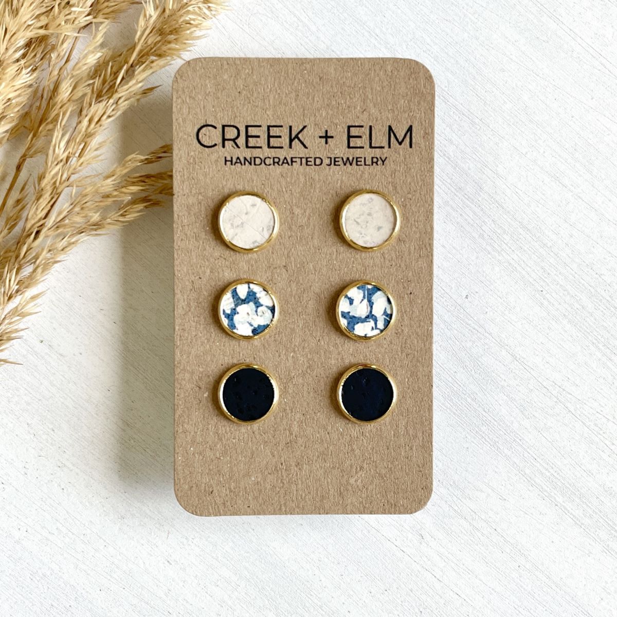 Creek+Elm Signature Stud Set- Spartan Pride