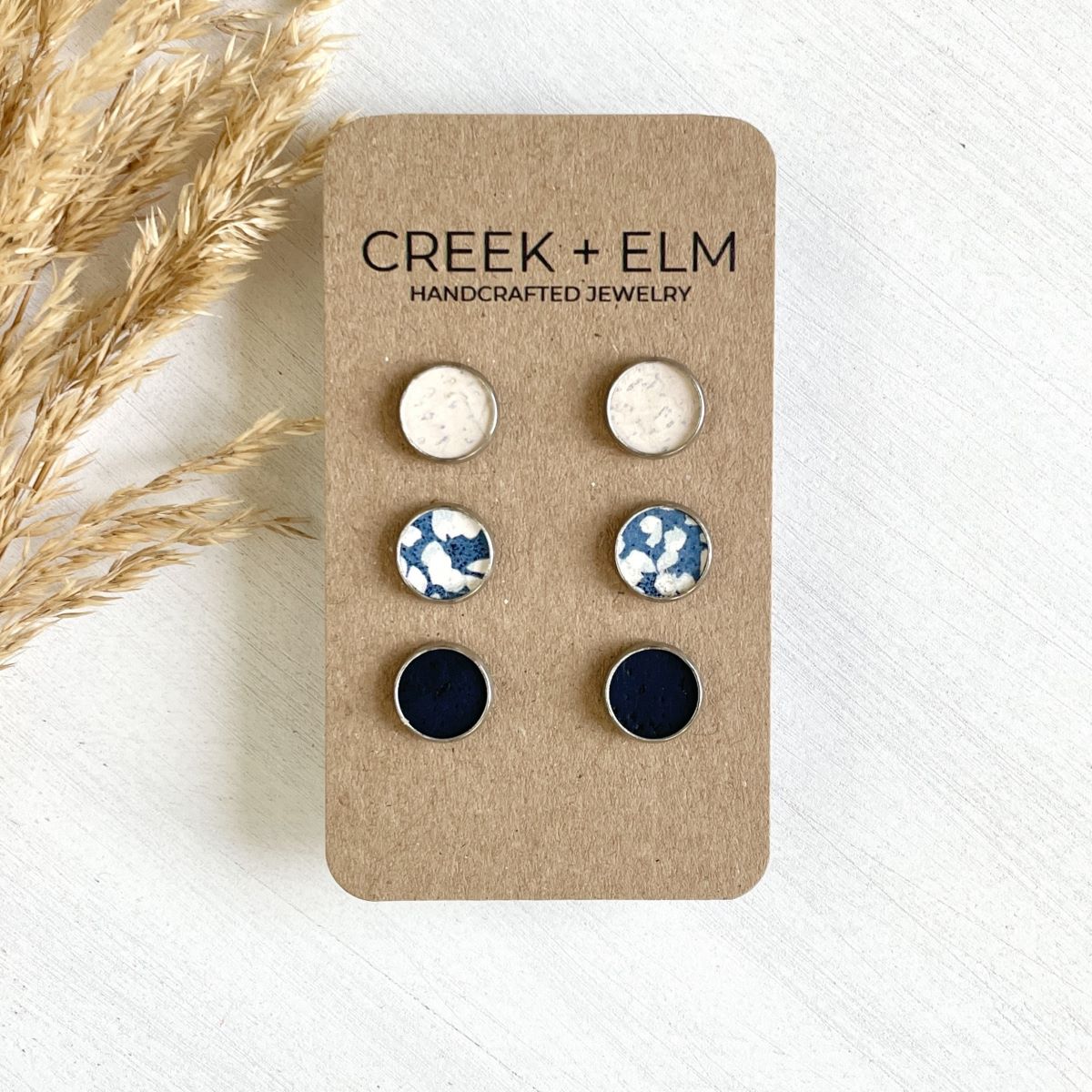 Creek+Elm Signature Stud Set- Spartan Pride