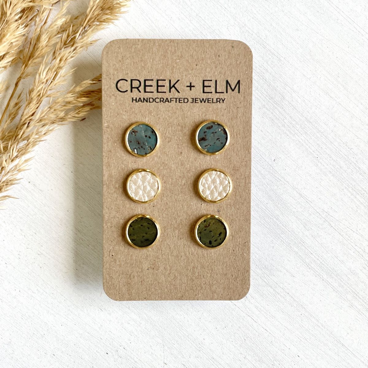 Creek+Elm Signature Stud Set- Twilight