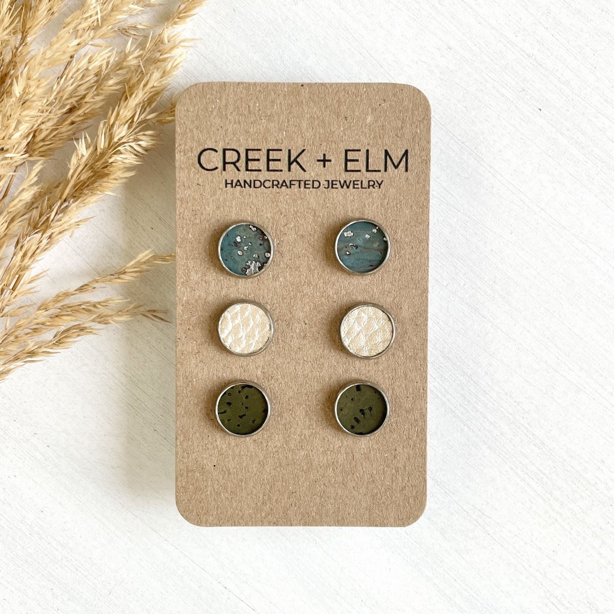 Creek+Elm Signature Stud Set- Twilight