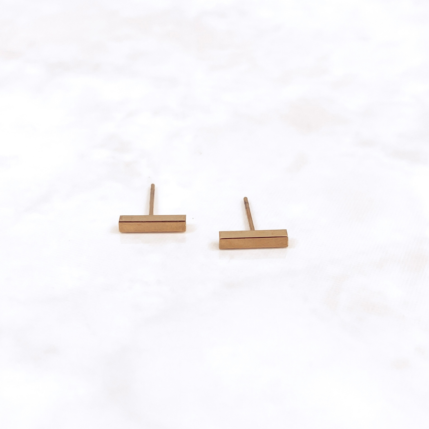 Stainless Steel Bar Stud- Gold