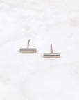 Stainless Steel Bar Stud- Silver