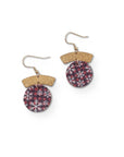 Esmé Snowflake Cork and Arch Accent Earrings Creek + Elm