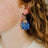 Close up look of the Creek+Elm Cora earring