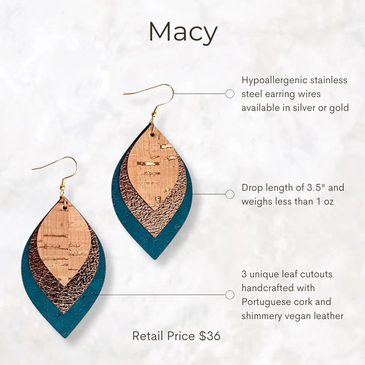 Creek+Elm&#39;s Signature Lightweight Earring Set Creek + Elm