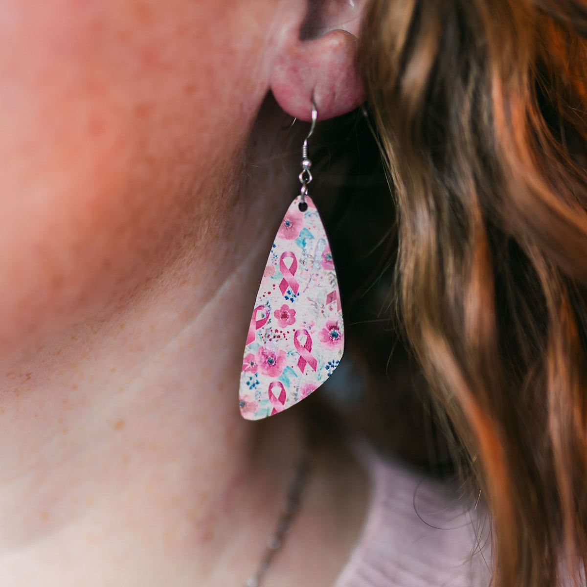 Eliza Hope Collection Cork Teardrop Earrings