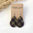 kendra green plaid teardrop cork dangles